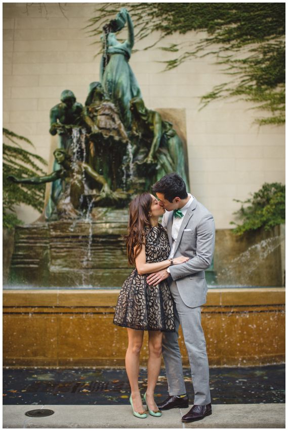 Downtown Chicago Engagement Session by Spindle Photography