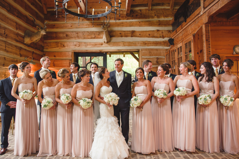 Swann Lake Stables wedding // Bridal Party // Spindle Photography