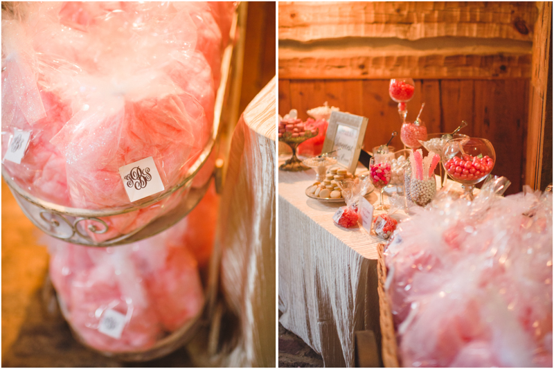 Pink candy buffet  // Spindle Photography