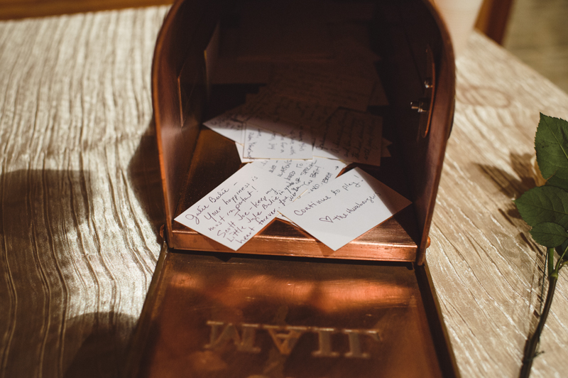 letters to the bride and groom  // Spindle Photography