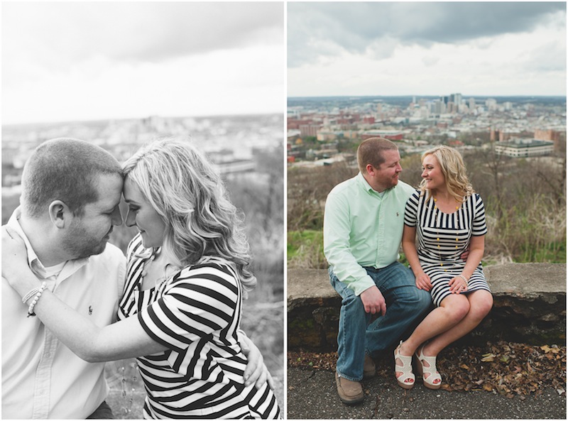 Leigh Harrell and Jonathan Hanby engagement by Spindle Photography