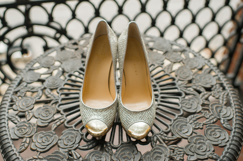 bride's heels by Spindle Photography