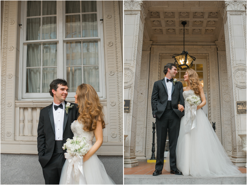 bride and groom portrait by Spindle Photography