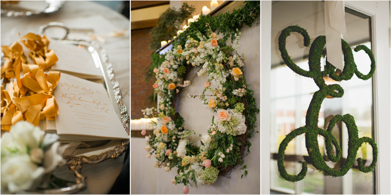 ceremony decor by Spindle Photography